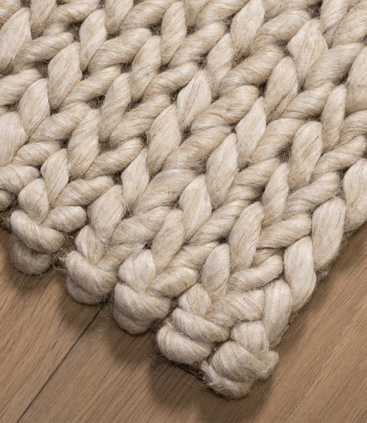 UrbanSofa Shantra Wool Cables Vloerkleed Detail Website