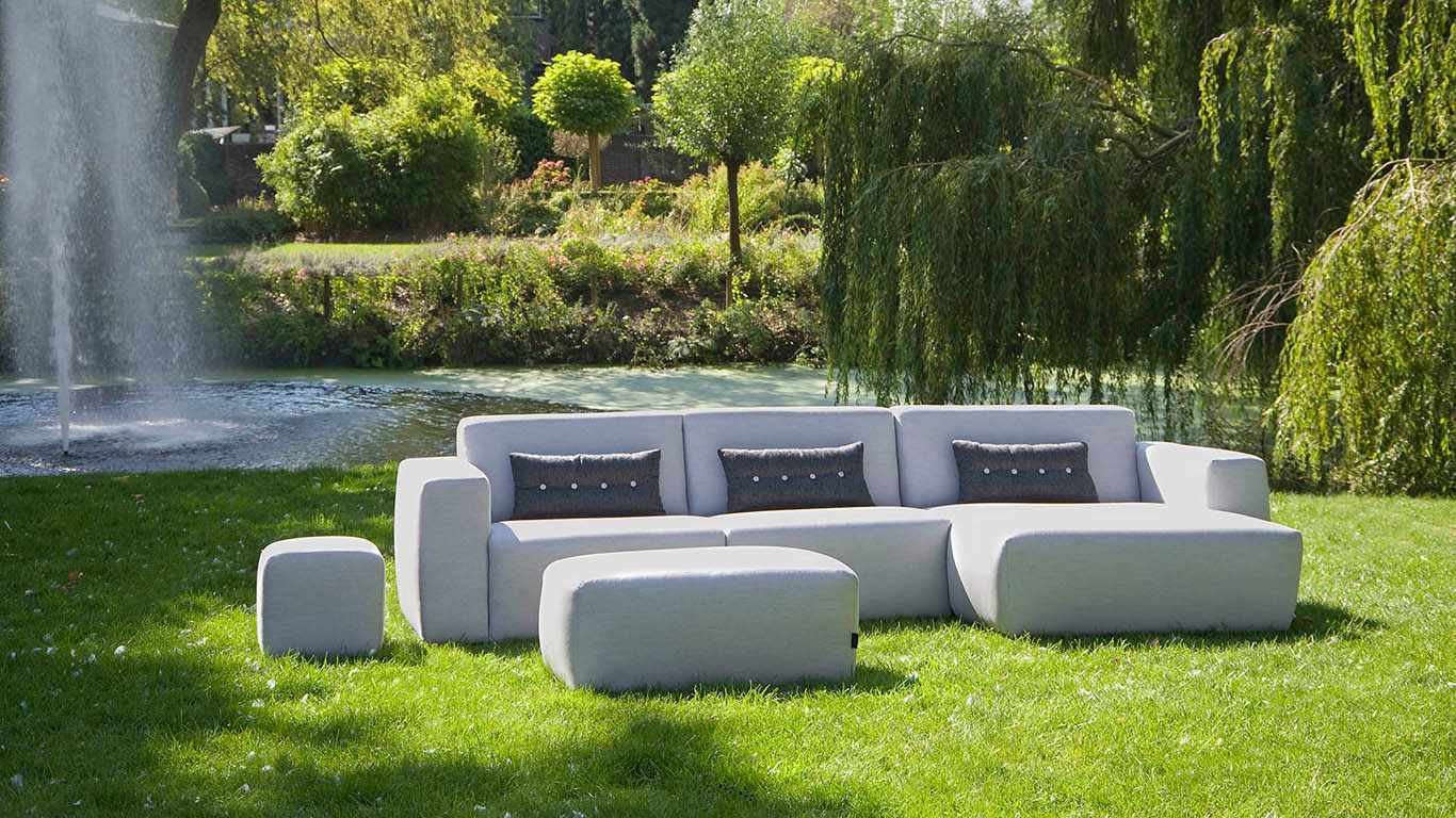 UrbanSofa Outdoor bank Provence grijs