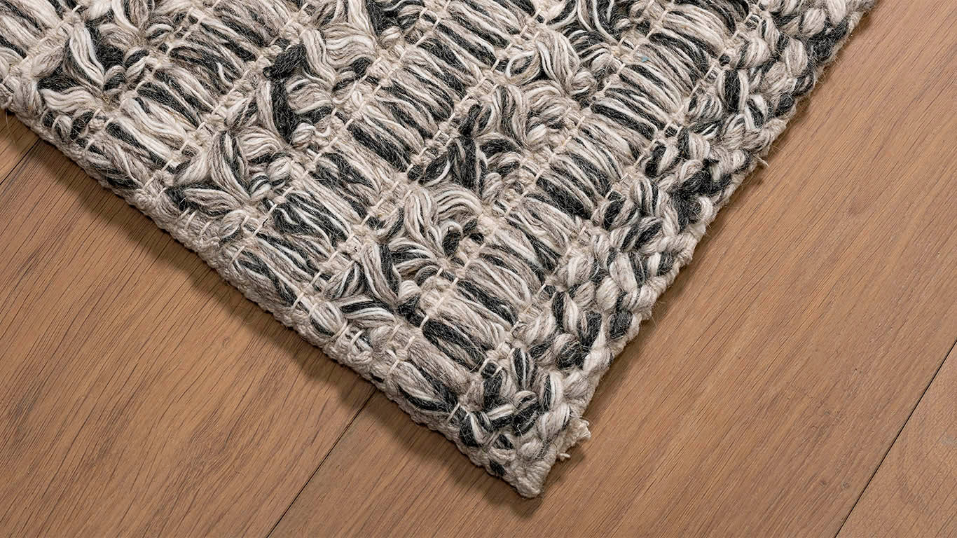 UrbanSofa Shantra Wool Mash Vloerkleed Detail Website