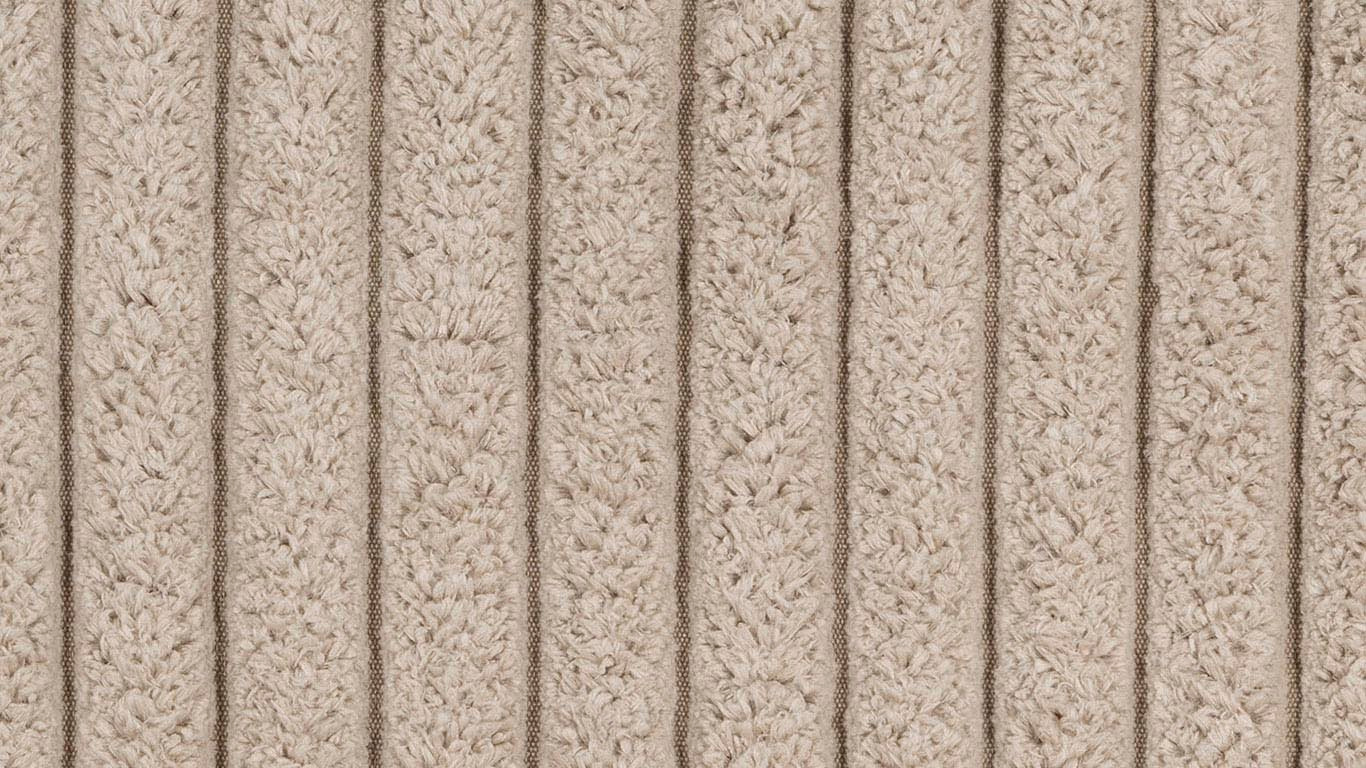UrbanSofa Bloomsbury Rib Sand Meubelstof