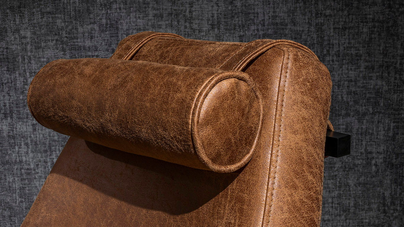 UrbanSofa Lenn Fauteuil Gallardo Leder Brown Hoofdsteun Website