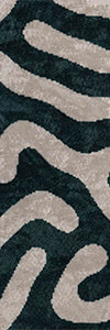 UrbanSofa Shiny Velvet Twirl Spruce Meubelstof kopieren 4